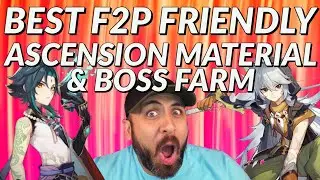 Best F2P Friendly Daily Ascension Material and Boss Farm in Genshin Impact