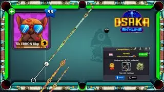 8 Ball Pool Road To Country Top 🥇  Osaka Unbelievable game play _Berlin Trick Shots