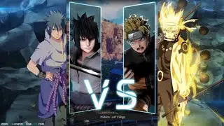 JUMP FORCE | Naruto vs Sasuke |(Couch-Coop)