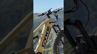 Photographing emtb at the top of a mountain, the vibe is just right! #adventureawaits #ebike #mtb