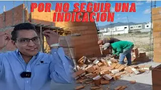 El aire tiró un muro