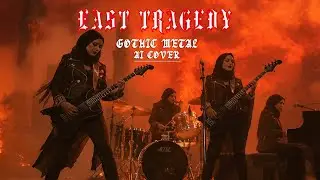 EAST TRAGEDY - Dark & Majestic AI Gothic Metal Cover  #gothicmetal #epicmetal #rapmetal #numetal
