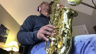 Bee Gees - Stayin' Alive - (Sax Cover by James E. Green)