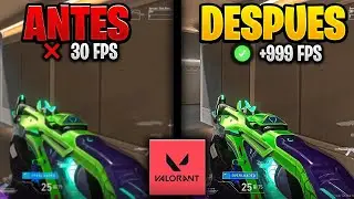 C&oacute;mo OPTIMIZAR VALORANT en PC de Bajos Recursos 2025✅  Aumentar FPS y reducir Input Lag en Rankeds
