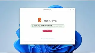 Get started with Ubuntu Pro for WSL on Windows