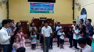 Psalm 23:1-4 Bible action _Langjing Christian Church