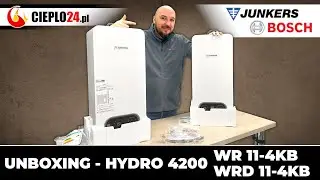 Otwieramy pudełka! 📦 Unboxing Junkers Hydro 4200 WR 11-4KB i WRD 11-4KB 🔥 | cieplo24