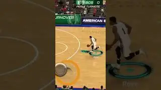 crazy whindmill dunk in NBA 2K mobile, by Derrik Rose