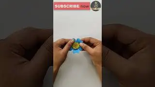 Easy Paper Flower Making | How to Make Paper Flower | DIY Paper Flowers | Origami Flowers | #Shorts