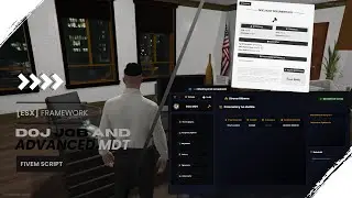 Fivem Script | DOJ MDT + ADVANCED JOB [ESX]