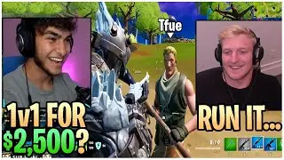 Tfue & EmadGG 1v1 For $2,500 & This Is What Happened!