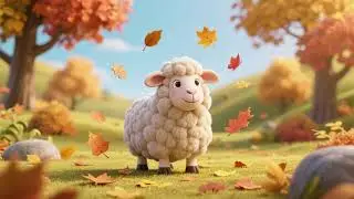 Baa Baa Falling Leaf Sheep in Autumn 🍂🐑 | Nursery Rhymes & Kids Songs