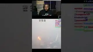 Fanum reacts to Ray blowing up rakai room #fanum #amp #streamer #twitch #shorts