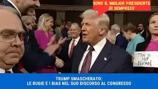 Trump smascherato: le bugie e i bias nel suo discorso al Congresso | Analisi geopolitica