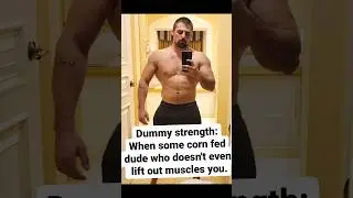 How To Build REAL WORLD Strength (aka DUMMY STRENGTH!) 💪🌽