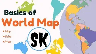 Basics of world map# atlas # globe # history of wold map # series of world map for all exams