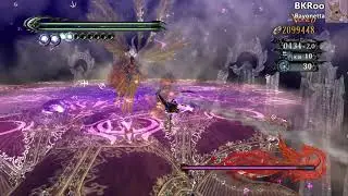 Bayonetta - Pure Platinum vs the superboss without using Pulley's Butterfly