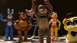 OPENING THE NEW FNAF JAZWARE FIGURES