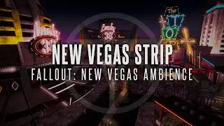 Busy Streets Of The New Vegas Strip | Fallout: New Vegas Ambience | For Sleep, Study & Relaxation
