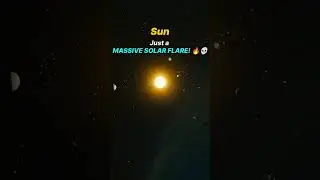 Mega Solar Flare Incoming! ☀️🔥 #SpaceFacts #astroverseexplained #planetarydialogue