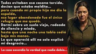 Esa casona inclinada que todos temían fue mi refugio; una tabla del suelo reveló el secreto que ....