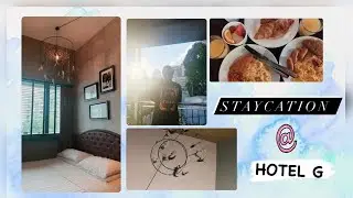 { Vlog 75 } - Hotel G Staycation 2021 | Singapore Discovery Voucher | A day with us 🖤