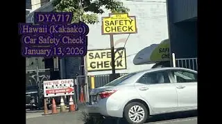 DYA717 Hawaii Kakaako Car Safety Check January 13, 2026