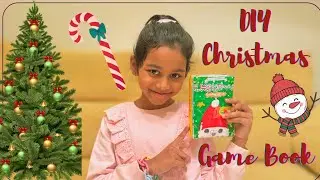 DIY Christmas Game Book 🎅 | Creative DIY 🎄Holiday Fun🎄