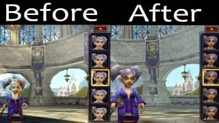 Faces of the New Female Gnome Model - Before and After [WoD Beta]