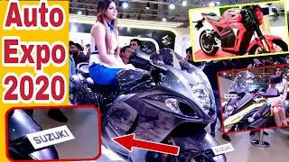 Auto Expo 2020 India's future bikes #Suzuki #Hero #honda #2020model