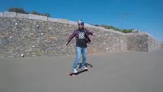 Boosted Board Ride in Portugal