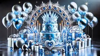 Luxury Birthday Animation 🎂💛|Happy Birthday Song