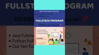 Full stack course| python,java,dotnet| it jobs centre #shorts#shortsfeed
