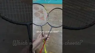 Yonex Arcsaber 7 play vs Arcsaber 11 play Badminton Racket 🏸 #Shorts