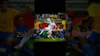 Zidane vs prime Brazil 💀 #zidane #brazil #france #worldcup #2006 #mbappe #argentina #2022 #edit