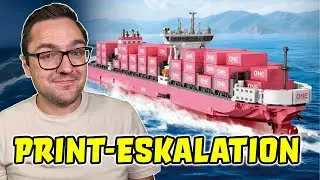 Pink und voller Prints: Was geht denn hier ab? - JIESTAR 9217 Pink Cargo Ship
