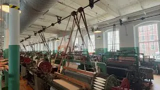 Inside a Textile Mill the Boott Cotton Mills National Park Lowell Massachusetts