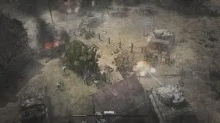 Company of Heroes (Vanilla) - Angoville 1vs1 Cpu(expert) - Old Replay (2007)
