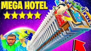 SHINCHAN BUILDING A SUPER MEGA LUXURIOUS 5 STAR HOTEL IN ROBLOX (PART 2) franklin roblox in hindi