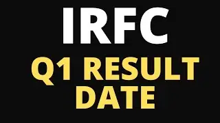 irfc q1 Result date 20022 !! irfc Stock analysis !! irfc share Target !! irfc share news