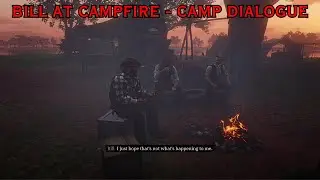 Bill Williamson Forgets What He Was Going to Say - RDR2 Camp Dialogue
