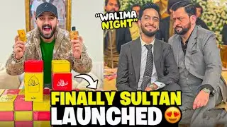 Finally perfume Launched with Golden Card Memorable Walima Night Credit By Rajab Butt