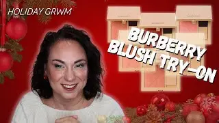 Holiday GRWM | Viseart Green Glam + Burberry Blush Try-On (Full Collection!)