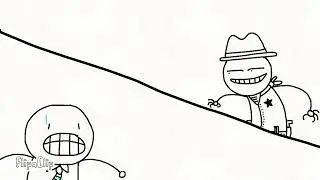 Intense Wild West scene