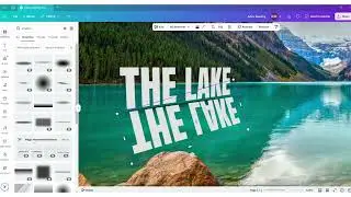Canva မှာ Font တစောင်းလုပ်နည်း