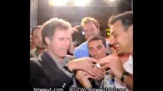 Will Ferrell outside of Peter McManus bar after the Other Guys movie premiere.