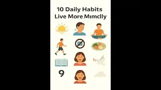 10 DAILY HABITS TO LIVE MORE MINDFULLY