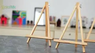 Qatalitic Mini Wooden Easel Stand