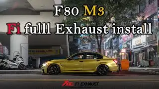 EP.11 F80 M3 Fi full Exhaust 장착 후 주행