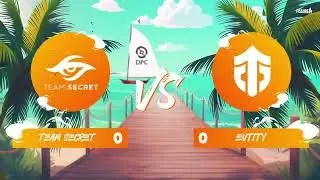 (RU) Team Secret vs Entity | map 1 | DPC WEU 2023 Tour 3: Division I | by Sheyl & Mantis